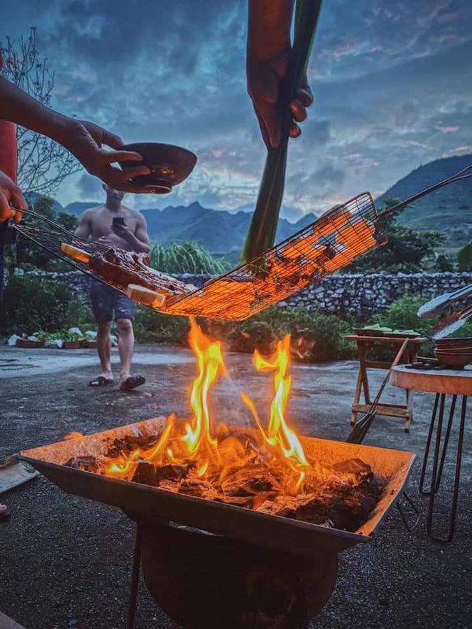 Lo Lo Homestay & Cafe Meo Vac المظهر الخارجي الصورة